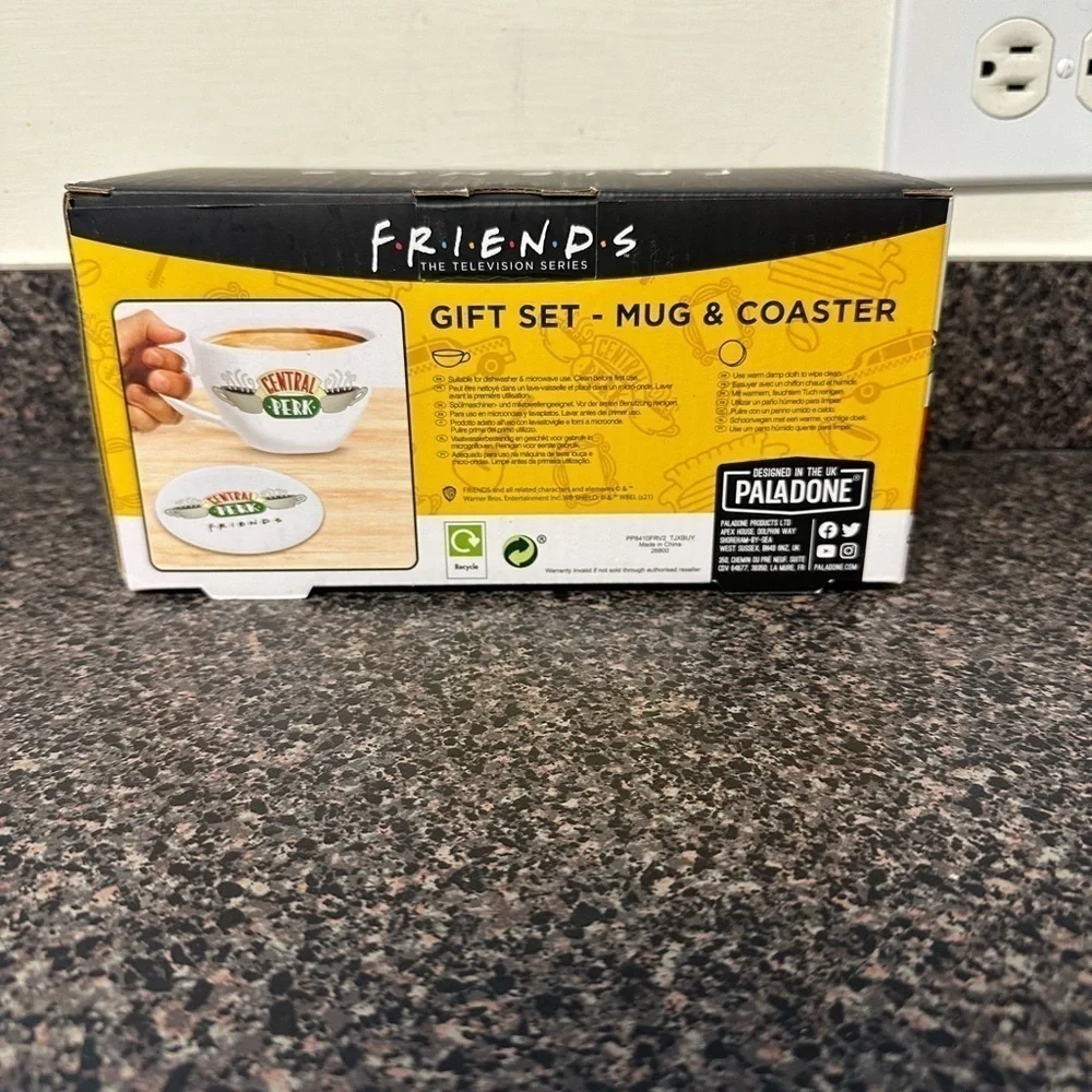 Friends Coffee Mug and Coaster Set